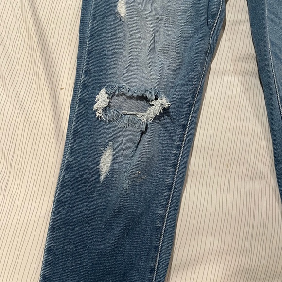 Kancan women’s skinny jeans distressed size 5 / 26 stretch - Picture 4 of 12